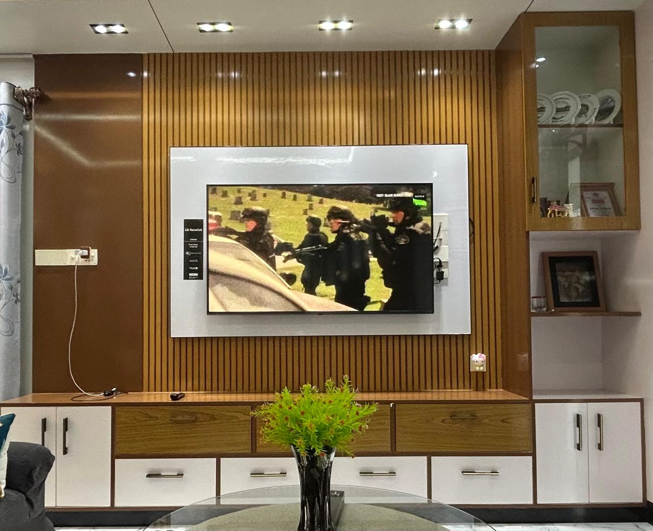Custom TV Console